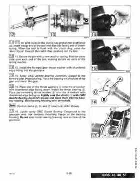 1995 Johnson/Evinrude Outboards 40 thru 55 2-Cylinder Service Repair Manual P/N 503148, Page 216