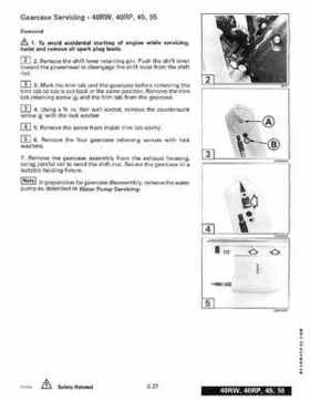1995 Johnson/Evinrude Outboards 40 thru 55 2-Cylinder Service Repair Manual P/N 503148, Page 224