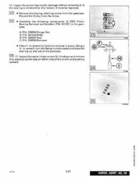 1995 Johnson/Evinrude Outboards 40 thru 55 2-Cylinder Service Repair Manual P/N 503148, Page 228