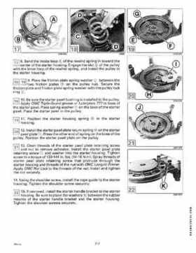 1995 Johnson/Evinrude Outboards 40 thru 55 2-Cylinder Service Repair Manual P/N 503148, Page 260