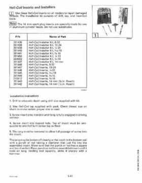 1995 Johnson/Evinrude Outboards 9.9, 15 four-stroke Service Repair Manual P/N 503140, Page 47
