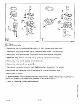 1995 Johnson/Evinrude Outboards 9.9, 15 four-stroke Service Repair Manual P/N 503140, Page 61