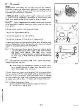 1995 Johnson/Evinrude Outboards 9.9, 15 four-stroke Service Repair Manual P/N 503140, Page 62