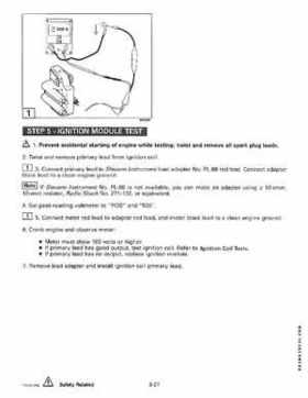 1995 Johnson/Evinrude Outboards 9.9, 15 four-stroke Service Repair Manual P/N 503140, Page 92