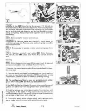 1995 Johnson/Evinrude Outboards 9.9, 15 four-stroke Service Repair Manual P/N 503140, Page 111