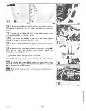 1995 Johnson/Evinrude Outboards 9.9, 15 four-stroke Service Repair Manual P/N 503140, Page 124