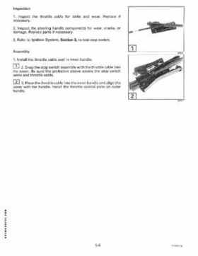1995 Johnson/Evinrude Outboards 9.9, 15 four-stroke Service Repair Manual P/N 503140, Page 138