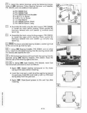 1995 Johnson/Evinrude Outboards 9.9, 15 four-stroke Service Repair Manual P/N 503140, Page 160