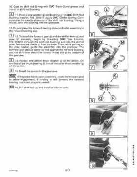 1995 Johnson/Evinrude Outboards 9.9, 15 four-stroke Service Repair Manual P/N 503140, Page 161