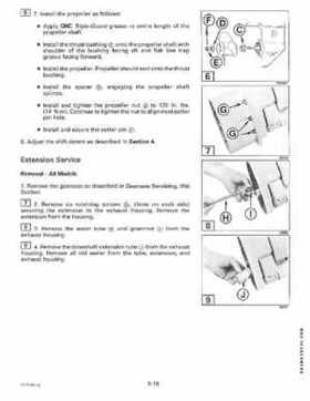 1995 Johnson/Evinrude Outboards 9.9, 15 four-stroke Service Repair Manual P/N 503140, Page 165