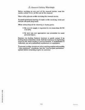 1995 Johnson/Evinrude Outboards 9.9, 15 four-stroke Service Repair Manual P/N 503140, Page 169