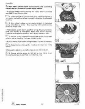 1995 Johnson/Evinrude Outboards 9.9, 15 four-stroke Service Repair Manual P/N 503140, Page 173
