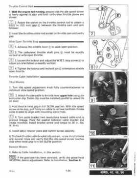 1996 Johnson Evinrude "ED" 40 thru 55 2-Cylinder Service Repair Manual, P/N 507124, Page 45