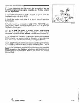 1996 Johnson Evinrude "ED" 40 thru 55 2-Cylinder Service Repair Manual, P/N 507124, Page 46