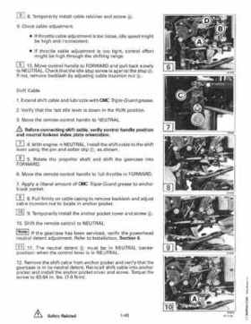 1996 Johnson Evinrude "ED" 40 thru 55 2-Cylinder Service Repair Manual, P/N 507124, Page 54
