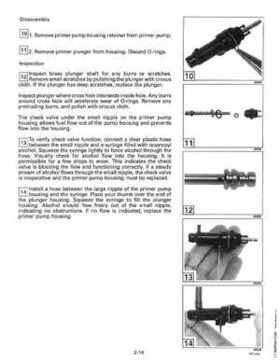 1996 Johnson Evinrude "ED" 40 thru 55 2-Cylinder Service Repair Manual, P/N 507124, Page 74