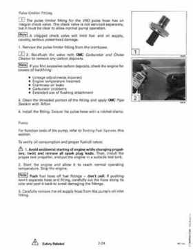 1996 Johnson Evinrude "ED" 40 thru 55 2-Cylinder Service Repair Manual, P/N 507124, Page 84