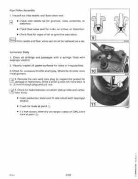 1996 Johnson Evinrude "ED" 40 thru 55 2-Cylinder Service Repair Manual, P/N 507124, Page 93