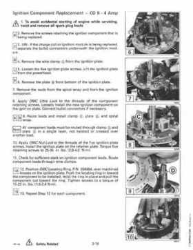 1996 Johnson Evinrude "ED" 40 thru 55 2-Cylinder Service Repair Manual, P/N 507124, Page 119