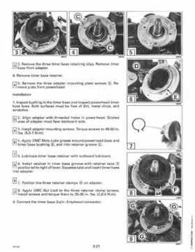 1996 Johnson Evinrude "ED" 40 thru 55 2-Cylinder Service Repair Manual, P/N 507124, Page 121