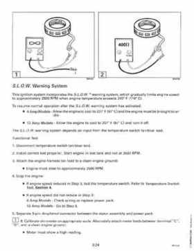 1996 Johnson Evinrude "ED" 40 thru 55 2-Cylinder Service Repair Manual, P/N 507124, Page 124