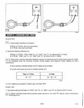 1996 Johnson Evinrude "ED" 40 thru 55 2-Cylinder Service Repair Manual, P/N 507124, Page 132