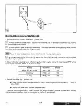 1996 Johnson Evinrude "ED" 40 thru 55 2-Cylinder Service Repair Manual, P/N 507124, Page 135