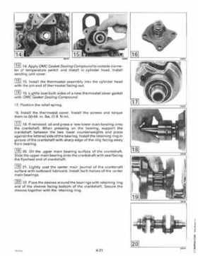 1996 Johnson Evinrude "ED" 40 thru 55 2-Cylinder Service Repair Manual, P/N 507124, Page 156