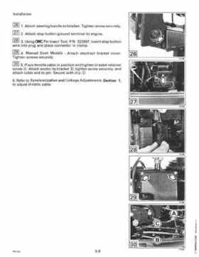 1996 Johnson Evinrude "ED" 40 thru 55 2-Cylinder Service Repair Manual, P/N 507124, Page 181