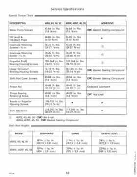 1996 Johnson Evinrude "ED" 40 thru 55 2-Cylinder Service Repair Manual, P/N 507124, Page 200
