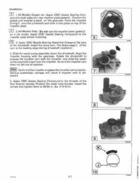 1996 Johnson Evinrude "ED" 40 thru 55 2-Cylinder Service Repair Manual, P/N 507124, Page 204