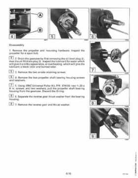 1996 Johnson Evinrude "ED" 40 thru 55 2-Cylinder Service Repair Manual, P/N 507124, Page 207