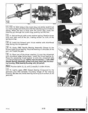 1996 Johnson Evinrude "ED" 40 thru 55 2-Cylinder Service Repair Manual, P/N 507124, Page 216