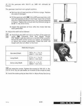 1996 Johnson Evinrude "ED" 40 thru 55 2-Cylinder Service Repair Manual, P/N 507124, Page 220