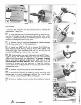1996 Johnson Evinrude "ED" 40 thru 55 2-Cylinder Service Repair Manual, P/N 507124, Page 225