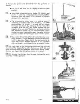1996 Johnson Evinrude "ED" 40 thru 55 2-Cylinder Service Repair Manual, P/N 507124, Page 226