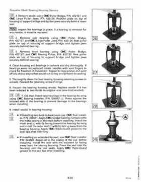 1996 Johnson Evinrude "ED" 40 thru 55 2-Cylinder Service Repair Manual, P/N 507124, Page 229