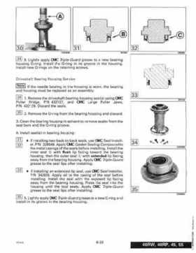 1996 Johnson Evinrude "ED" 40 thru 55 2-Cylinder Service Repair Manual, P/N 507124, Page 230