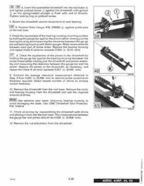 1996 Johnson Evinrude "ED" 40 thru 55 2-Cylinder Service Repair Manual, P/N 507124, Page 232
