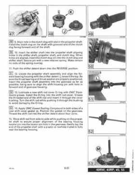 1996 Johnson Evinrude "ED" 40 thru 55 2-Cylinder Service Repair Manual, P/N 507124, Page 234
