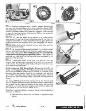 1996 Johnson Evinrude "ED" 40 thru 55 2-Cylinder Service Repair Manual, P/N 507124, Page 236