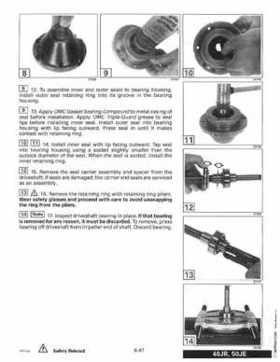 1996 Johnson Evinrude "ED" 40 thru 55 2-Cylinder Service Repair Manual, P/N 507124, Page 244