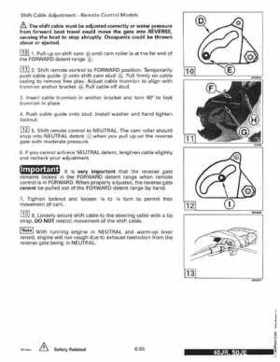 1996 Johnson Evinrude "ED" 40 thru 55 2-Cylinder Service Repair Manual, P/N 507124, Page 252