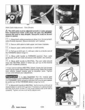 1996 Johnson Evinrude "ED" 40 thru 55 2-Cylinder Service Repair Manual, P/N 507124, Page 253
