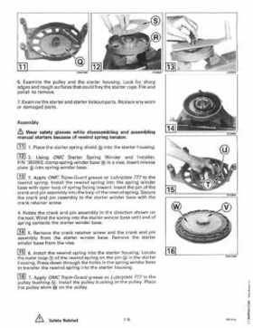 1996 Johnson Evinrude "ED" 40 thru 55 2-Cylinder Service Repair Manual, P/N 507124, Page 259