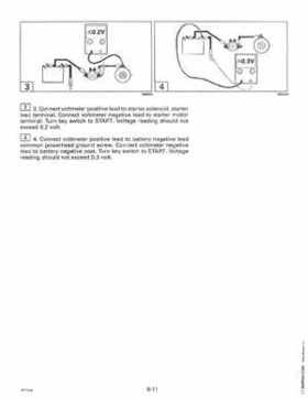 1996 Johnson Evinrude "ED" 40 thru 55 2-Cylinder Service Repair Manual, P/N 507124, Page 272