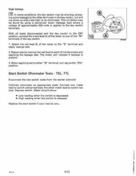 1996 Johnson Evinrude "ED" 40 thru 55 2-Cylinder Service Repair Manual, P/N 507124, Page 274
