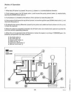 1996 Johnson Evinrude "ED" 40 thru 55 2-Cylinder Service Repair Manual, P/N 507124, Page 309
