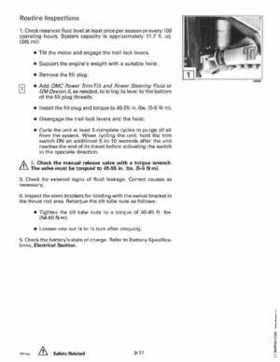 1996 Johnson Evinrude "ED" 40 thru 55 2-Cylinder Service Repair Manual, P/N 507124, Page 314