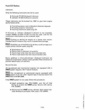 1996 Johnson Evinrude "ED" 60 LV 90, 115, 150, 150C, 175 Service Repair Manual, P/N 507127, Page 20